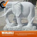 Granite Stone Elephant Sculpture